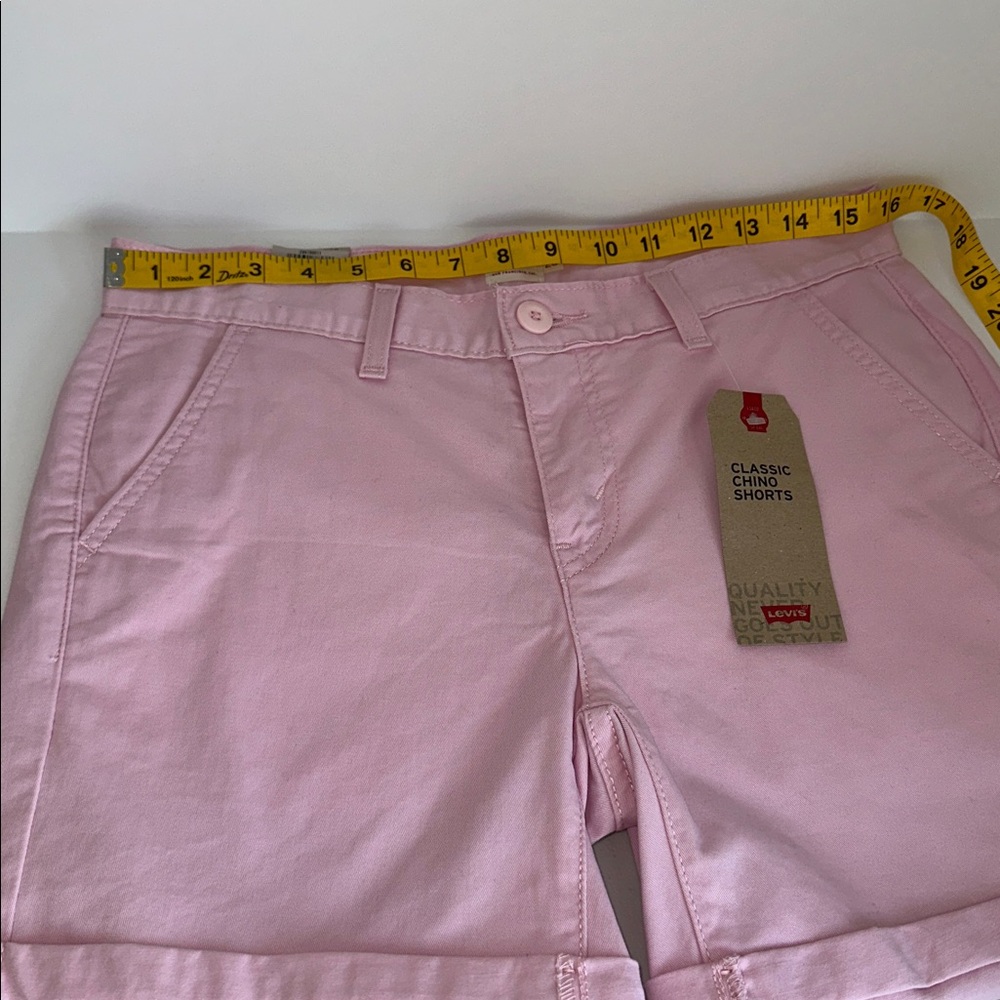 Levi's Light Pink Women's Bermudas - Picture 7 of 14